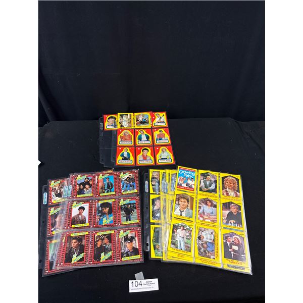 Lot of 21 Jumpstreet and Growing Pains Trading Cards