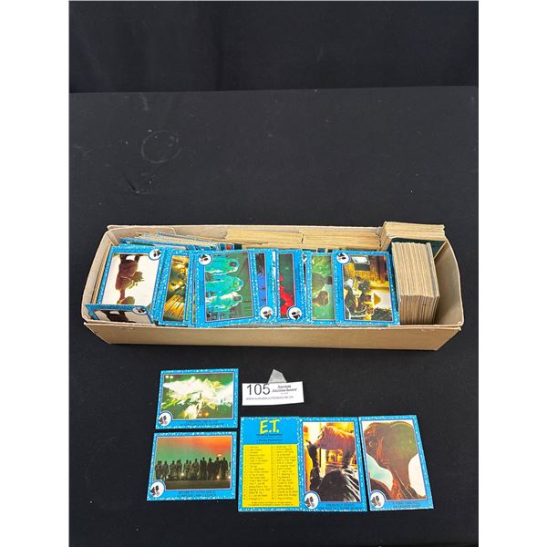 Large Lot 1982 Et Trading Cards