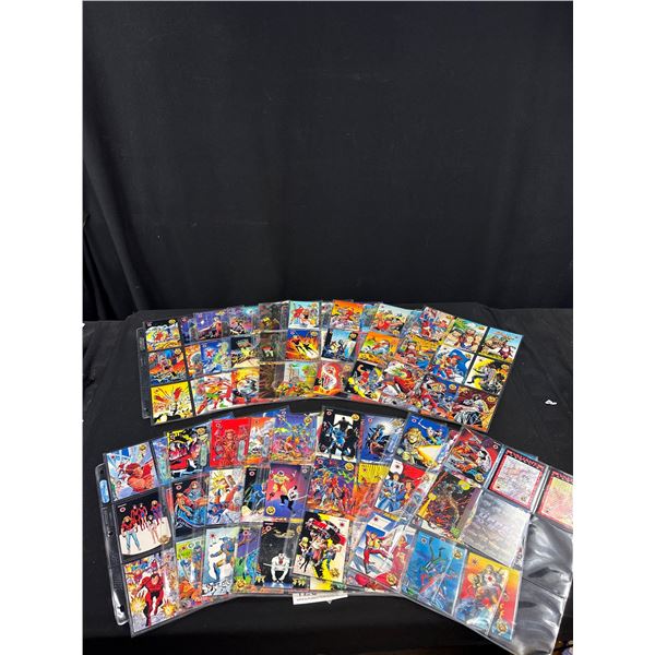 Large Lot of Valiant Trading Cards 16 Pages