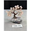 Image 2 : 6" Rose Quartz Crystal Tree