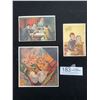Image 1 : 3 Early Advertising Trade Cards Circa 1890s