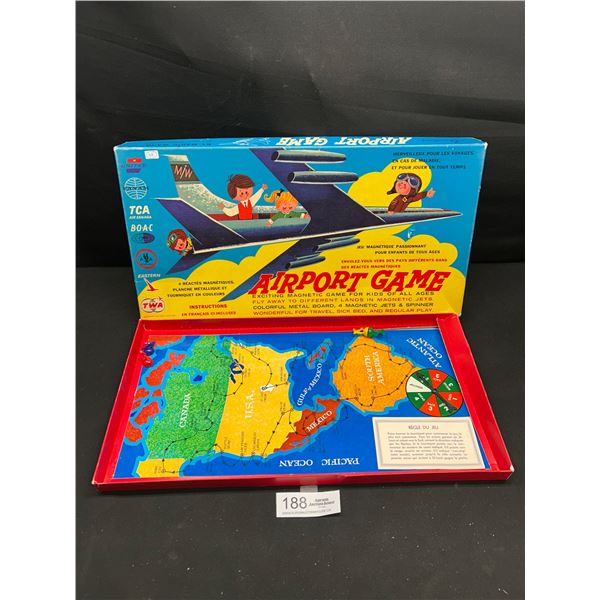 1960s Airport Board Game (Good Condition)