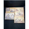 Image 2 : Lot of Vintage Prints "Confederation" Hunting Etc