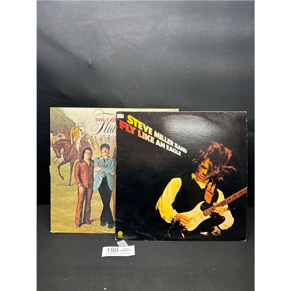 2 Vintage LPs Steve Miller Band + The Guess Who
