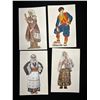Image 2 : 9 Vintage (Costume) Postcards