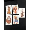 Image 3 : 9 Vintage (Costume) Postcards