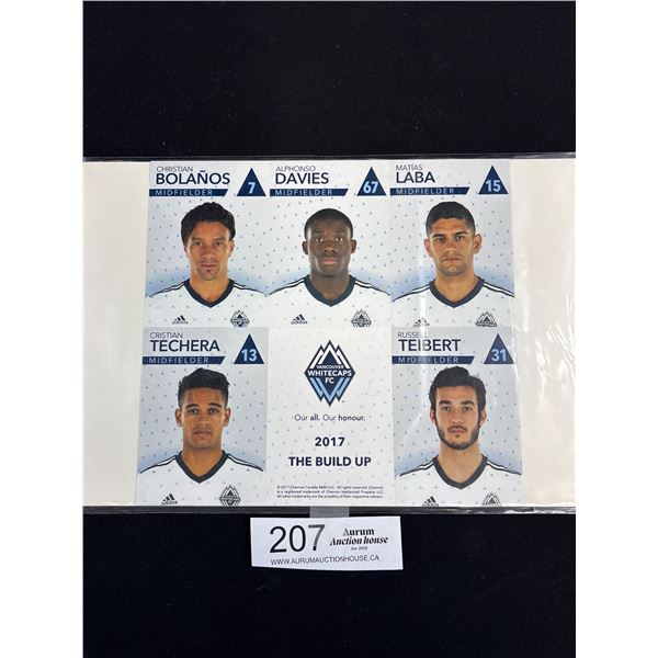 Alphonso Davies 2017 Chevron #67 Rookie Card nm