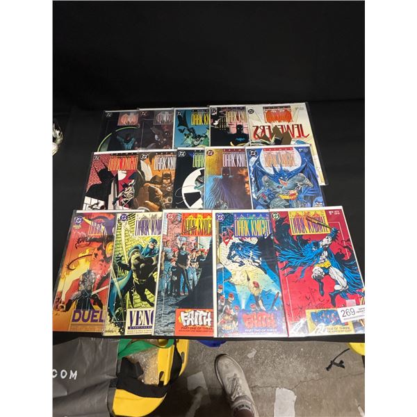 A Nice Lot of 15 Good Vintage Comics on Board in Bag