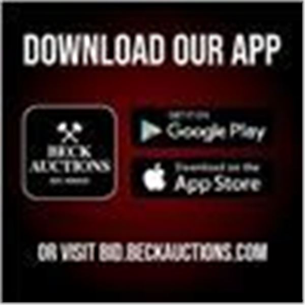 Get the Beck Auctions Bidding App Today!