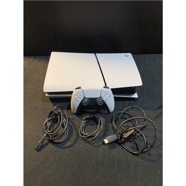 Sony PlayStation 5 Console with Controller and Cables