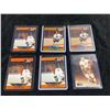 Image 1 : 6 Gordie Howe Pro Set NHL Trading Cards