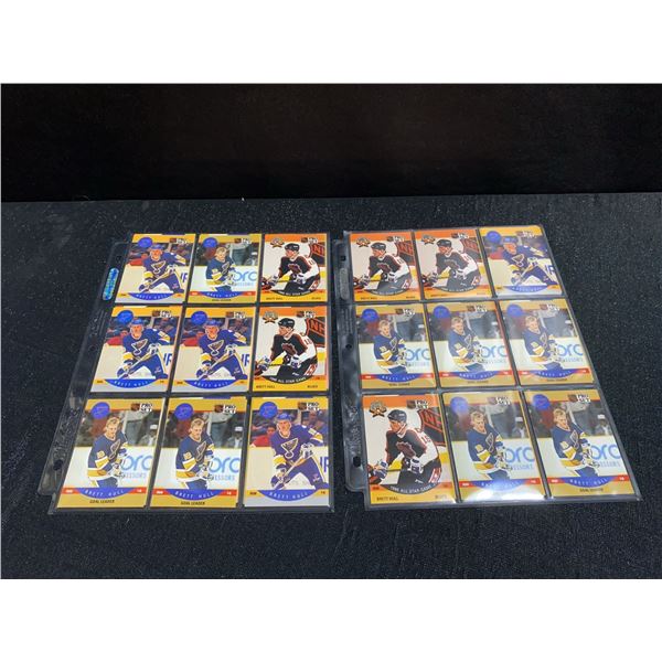 Pro Set Brett Hull NHL Hockey Cards Lot (18)