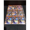 Image 8 : 1989-90 Pro Set Edmonton Oilers Hockey Card Set 9-Pocket Pages