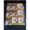 Image 2 : 1990 Pro Set Mario Lemieux Hockey Card Lot (9 Cards)
