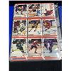 Image 18 : Binder of 1990s NHL Hockey Cards Assorted Brands