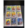 Image 1 : Binder of 1980s and 1990s Baseball and Basketball Cards