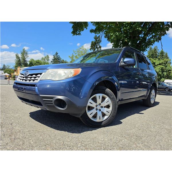 DUNCAN - 2013 SUBARU FORESTER BLUE 190944 KMS - 410243