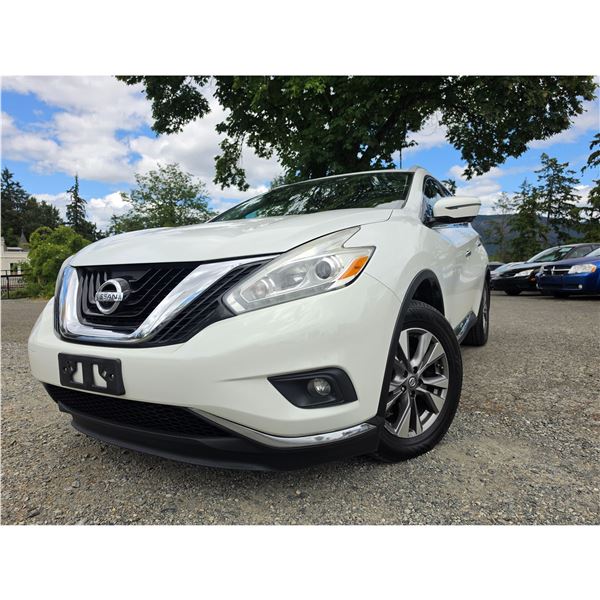 DUNCAN - 2016 NISSAN MURANO WHITE  205816 KMS - 142022A