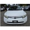 Image 3 : "NO RESERVE" - 2007 HONDA CIVIC WHITE  449109 KMS - 034736