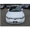 Image 4 : "NO RESERVE" - 2007 HONDA CIVIC WHITE  449109 KMS - 034736