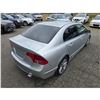 Image 10 : DUNCAN - 2008 HONDA CIVIC GRAY 195616 KMS - 010284