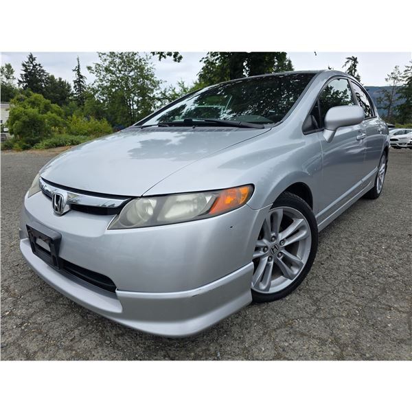 DUNCAN - 2008 HONDA CIVIC GRAY 195616 KMS - 010284