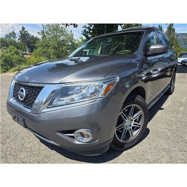 DUNCAN - 2015 NISSAN PATHFINDER GREY  212455 KMS - 657943
