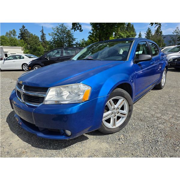DUNCAN- 2010 DODGE AVENGER BLUE 197907 KMS - D145492