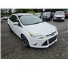 Image 6 : DUNCAN - 2013 FORD FOCUS WHITE 176989 KMS - 165628-3