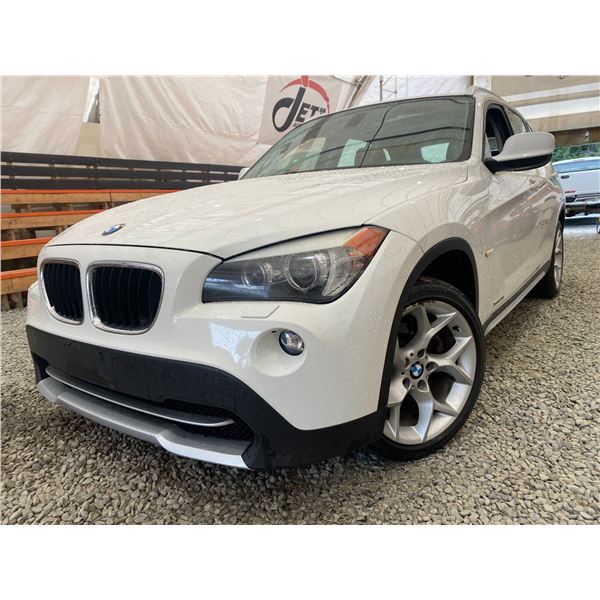 PARKSVILLE - 2012 BMW X1 WHITE 147656 KMS - R79215
