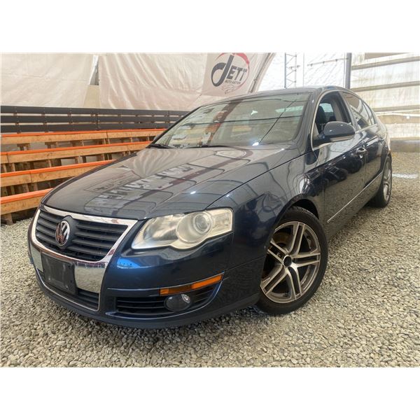 PARKSVILLE - 2008 VOLKSWAGEN PASSAT GREY 227427 KMS - 055825