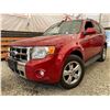 Image 1 : PARKSVILLE - 2010 FORD ESCAPE RED 163988 KMS - D02915