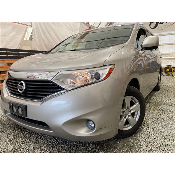 PARKSVILLE - 2013 NISSAN QUEST BROWN 152417 KMS - 062070
