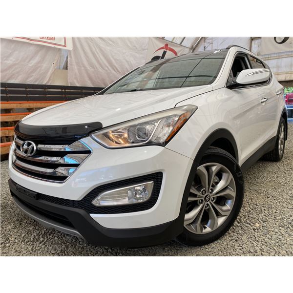 PARKSVILLE - 2014 HYUNDAI SANTA FE SPORT WHITE 226069 KMS - 157983-2