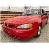 Image 3 : PARKSVILLE - 2003 PONTIAC GRAND AM RED 211222 KMS - 288244-2