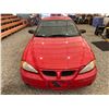 Image 7 : PARKSVILLE - 2003 PONTIAC GRAND AM RED 211222 KMS - 288244-2