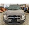Image 6 : PARKSVILLE - 2011 FORD ESCAPE GRAY 273530 KMS - A70833-2