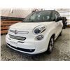 Image 2 : PARKSVILLE - 2014 FIAT 500L WHITE 189774 KMS - 002257-3