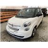 Image 3 : PARKSVILLE - 2014 FIAT 500L WHITE 189774 KMS - 002257-3
