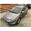 Image 4 : PARKSVILLE - 2016 HYUNDAI ELANTRA GRAY 249717 KMS - 644123-2