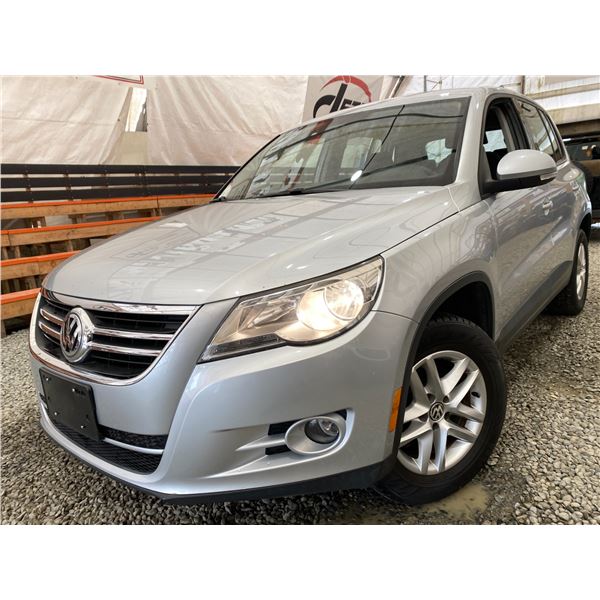 PARKSVILLE - 2010 VOLKSWAGEN TIGUAN GREY 141678 KMS - 519736-2