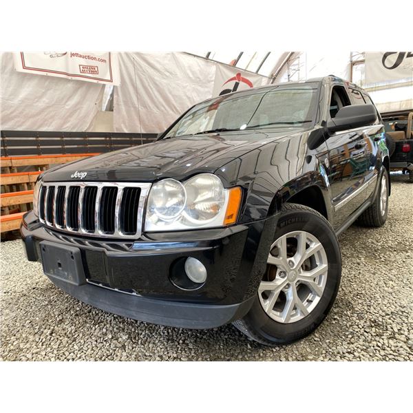 PARKSVILLE - 2007 JEEP GRAND CHEROKEE BLACK 223834 KMS - 625765-3