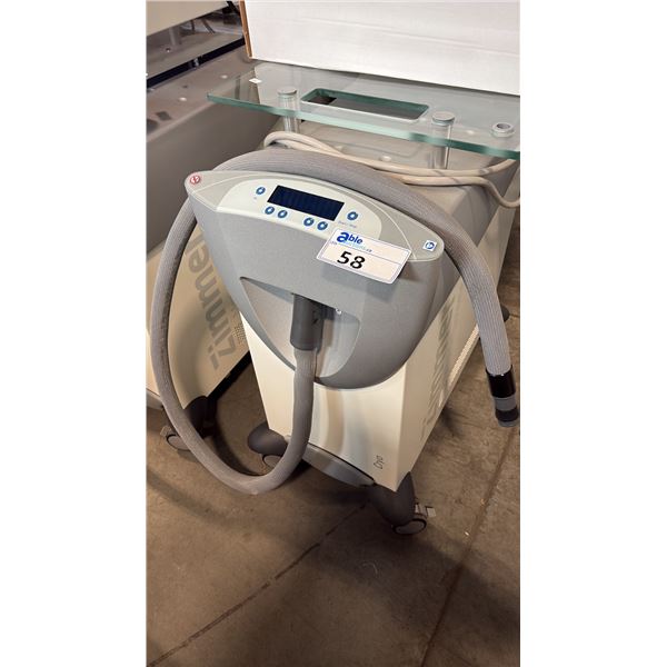 CRYO 6 COLD AIR SKIN COOLING SYSTEM MINIMIZES PAIN AND THERMAL INJURY DURING LASER TREATMENTS.