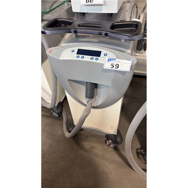 CRYO 6 COLD AIR SKIN COOLING SYSTEM MINIMIZES PAIN AND THERMAL INJURY DURING LASER TREATMENTS.