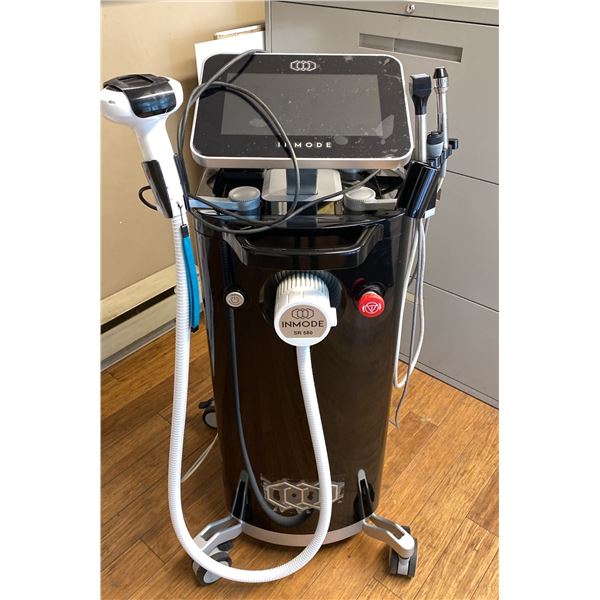 INMODE OPTIMAS COMMERCIAL LASER HAIR REMOVAL MACHINE WITH SYSTEM 2 COLOR 1 PLATFORM, LUMECCA 515