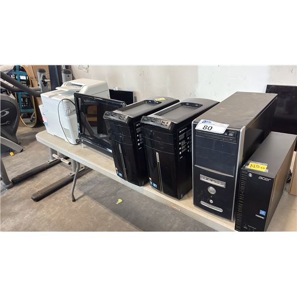 MULTI-UNIT COMPUTER LOT FOR HOME OFFICE TASKS - NO HARD DRIVES