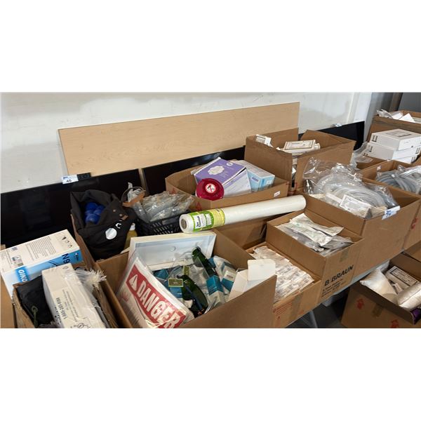BULK AESTHETIC CLINIC SUPPLY KIT SUPPORTING INJECTION DRAW, IV THERAPY, AND SYSTEM MAINTENANCE.