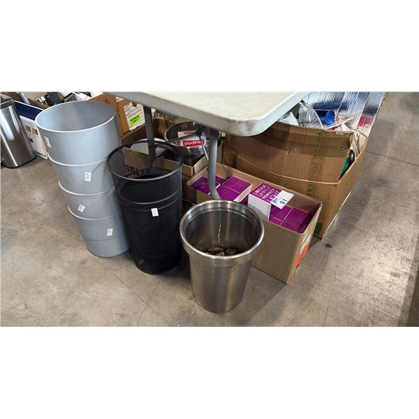 FACILITY UTILITY LOT: FANS LITTER BINS SORAA LIGHTS ROLL-UP BANNER STANDS BULK WATER BOTTLES AND MOR