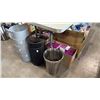 Image 1 : FACILITY UTILITY LOT: FANS LITTER BINS SORAA LIGHTS ROLL-UP BANNER STANDS BULK WATER BOTTLES AND MOR