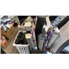 Image 3 : FACILITY UTILITY LOT: FANS LITTER BINS SORAA LIGHTS ROLL-UP BANNER STANDS BULK WATER BOTTLES AND MOR